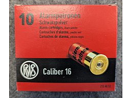 150x Alarmpatronen Kal. 16 Schwarzpulver