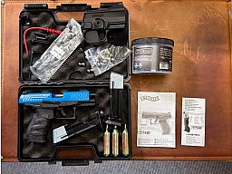 Walther RAM PPQ M2 / T4E Umarex .43 (Blau) – Komplettset inkl. Emergency-Magazin & Koffer & Zubehör