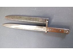 Altes Ungarisch/ Österreichisches Seitengewehr CEWG mit Stahlscheide