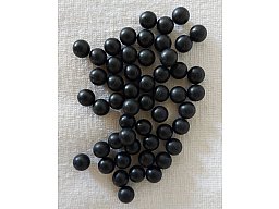 50 Gummikugeln Kaliber 38, INDOOR Trainingsmunition