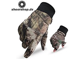 wasserabweisende Fingerhandschuhe mit aufklappbaren Daumen und Zeigefinger