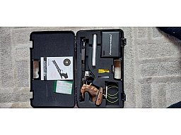 Feinwerkbau PX 8 mit Auflage Griff L und Zusatzgewichten, Koffer, extra 5,1 Korn