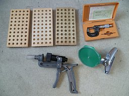 Konvolut Wiederladezubehör RCBS, Midway, Frankford Arsenal