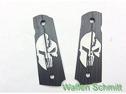 Schwarze Kunststoffgriffschalen mit Emblem für Pistolen 1911 A1.Sehr guter Zustand!!!