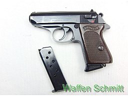 Pistole Walther PPK, Kaliber 7,65mm Browning mit Reservemagazin!!!