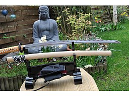 Handgeschmiedetes -Katana Schwert