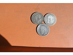 Silbermünzen 2 Reichmark Kaiserreich Preussen-Baden -Preussen