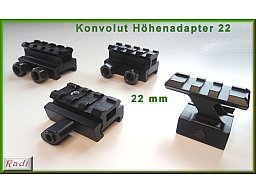 Höhenadapter 22 mm
