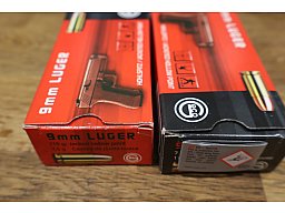 100 Patronen Geco 9mm Para Hohlspitz 7,5 gr