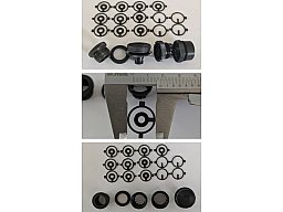 Visierteile, Ringkörner, Diopterteile