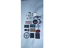3x Pin's 11x Patches Schlüssel Anhänger Patrone Airsoft S&B BUL Umarex Geco STP Tori
