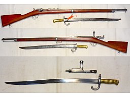 chassepot mle 1866 châtellerault 11mm zündnadelgewehr