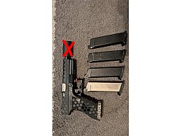AW Custom VX0101 Hex Cut Pistole, GBB