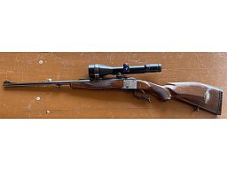 traumhaft: Blockbüchse Heym-Ruger deLuxe 6,5x57R Achtkantlauf Zeiss Diavari 3-12x56 LP