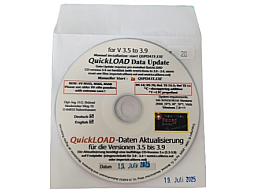 Quickload Data Update CD Version 3.5 bis 3.9 zum Stand 11. August 2026