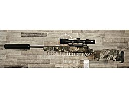 Neuware vom Fachhandel - Repetierbüchse Savage AXIS II PRO Woodland .223Rem. Linkswaffe Komplettset