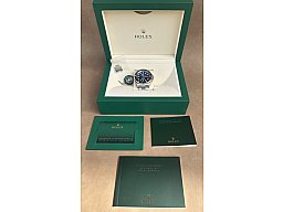 Herrenarnbanduhr ROLEX "DEEPSEA BLUE" Full Set Bj.2021 dt. Rolex Konzessionär Juw.Dürkoop Ingolstadt