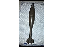 81mm Werfergranate Spreng alte Version ,USA ,Nato