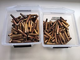 338 Hülsen 8x57is vorwiegend FNM Berdan ungereinigt