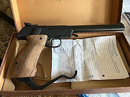 Walther LP Mod. 2 - 4,5 mm - Seriennr. 14017 - Originalkasten - defekt