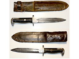 Kampfmesser WK1/WK2, hergestellt aus US Garand Bajonett