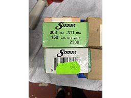 .303 British 500 Geschosse SIERRA Pro Hunter Teil-Vollmantel 150 gr.