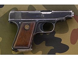 Pistole Taschenpistole Ordonnanwaffe Offizierspistole Ortgies Deutsche Werke Erfurt Kal. 6,35 Brown.