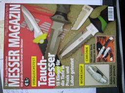Messer Magazin -- ** Vergleichstest - Tauchmesser -- 18 Klingen für die Tiefe **