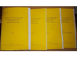 4 Hefte MG 17 Teil 1, 2, 4 & 5 von 1939