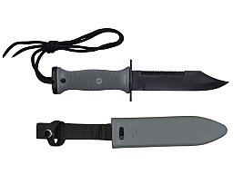 NEU US Navy Kampfmesser MK3 m. Plastikscheide (Nachbau) Oliv