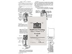 Nachdruck englische Ausbildungs-Vorschrift Gewehr- und Handgranaten von 1942
