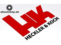 Auto-Aufkleber Heckler & Koch / Vinyl HK (weiss oder schwarz)