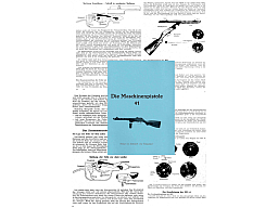 Nachdruck DDR Bedienungsanleitung Maschinenpistole 41 (PPSH 41)