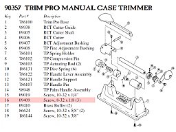 RCBS 9409 SCREW / Schraube 8-32 x 1/8 #09409 > Feststell / Sicherungsschraube Trimmer PRO 90357 ...