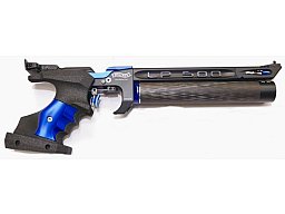 PRESSLUFTPISTOLE WALTHER LP500-M EXPERT - DESIGN BLAU - MECHANISCHER ABZUG - MEISTERMANUFAKTUR