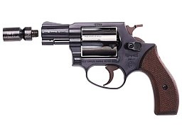 Weihrauch Schreckschussrevolver Arminius HW 37 brüniert mit Holzgriffschalen Kaliber 9 mm RK