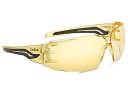 Tactical Brille Bollé® "Silex" Gelb - Schutzbrille mit UV Filter + ballistischer Widerstand