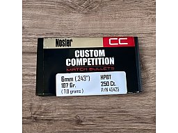 .243 107 gr HPBT Geschosse 250 Stück von Nosler Neu