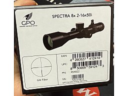 GPO German Precision Optics Spectra 8x 2-16x50 Neuheit mit Leuchtabsehen G 4 i