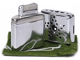 Taschenwärmer Benzin + GRATIS 125ml Zippo Feuerzeugbenzin – Handwärmer Taschenofen