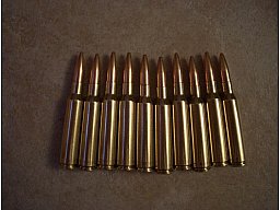 Dekomunition 6,5x55SW , 10 Stück, Messinghülse