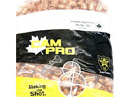 500 Stück NEUE CAMPRO Geschosse .400 40S&W 165gr 10,69g FCP TC Flachkopf TOP Präzision Copper Plated