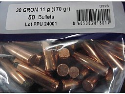 Geschosse PPU 308 / .30 TM GROM