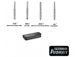 AR15 11 teiliges Rollstift Starter Set mit Hammer Roll Pin Punch Kit BüMa M16 Büchsenmacherwerkzeug