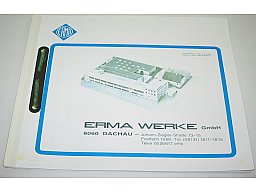 ERMA Katalog - aus ca. Anf. 90-er Jahre - Lizensierter Nachdruck !