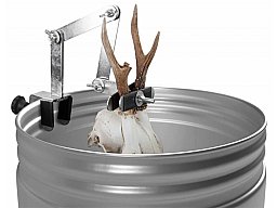 1 x ABKOCHVORRICHTUNG / Auskochhilfe für Bock Trophäen | Rehschädel Gehörn Gams Abkochen .. Kochtopf
