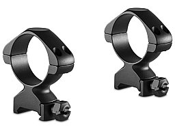 HAWKE Steel Mount | Stahl Weaver Picatinny PräzisionsRingmontage 34mm Bauhöhe MEDIUM = 17mm Mittel