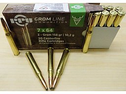 Munition PPU 7x64 TM Z-GROM bleifrei