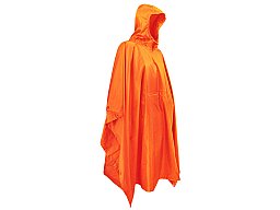 Poncho Survival SIGNALORANGE Safety - Regen- Nässeschutz, Umhang Cape