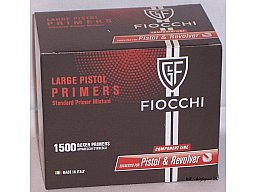 1'500St. FIOCCHI Boxer-Zündhütchen - LARGE PISTOL -